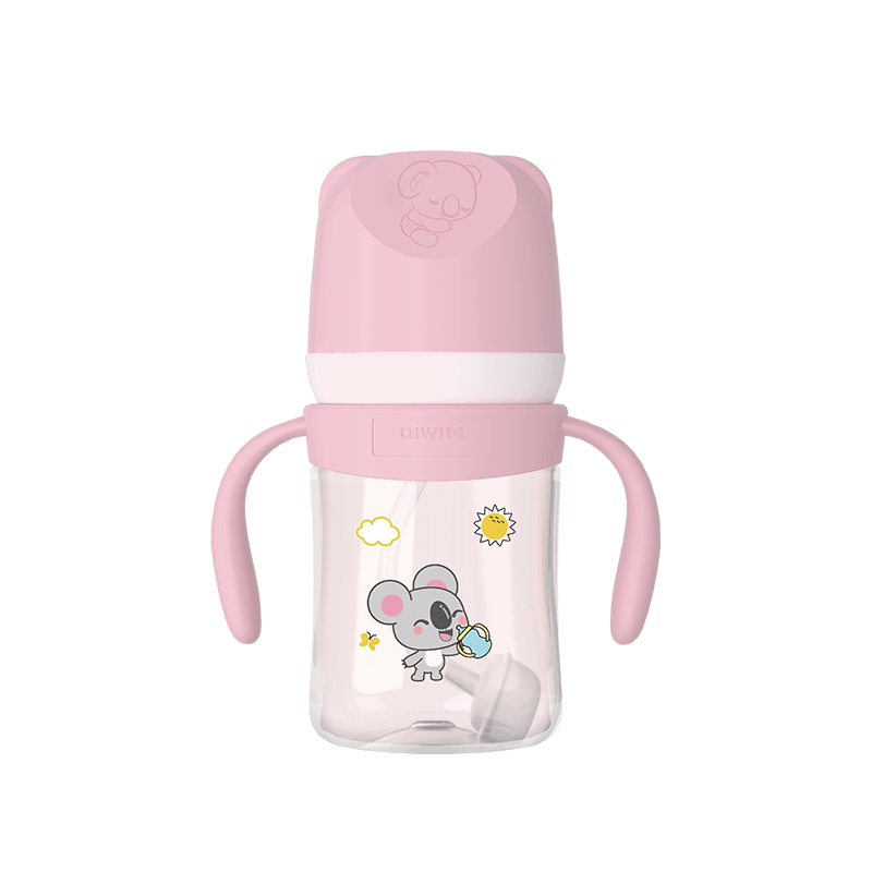 Tritan Shatter-Resist Lightweight Feeding Bottle 180ml Pink